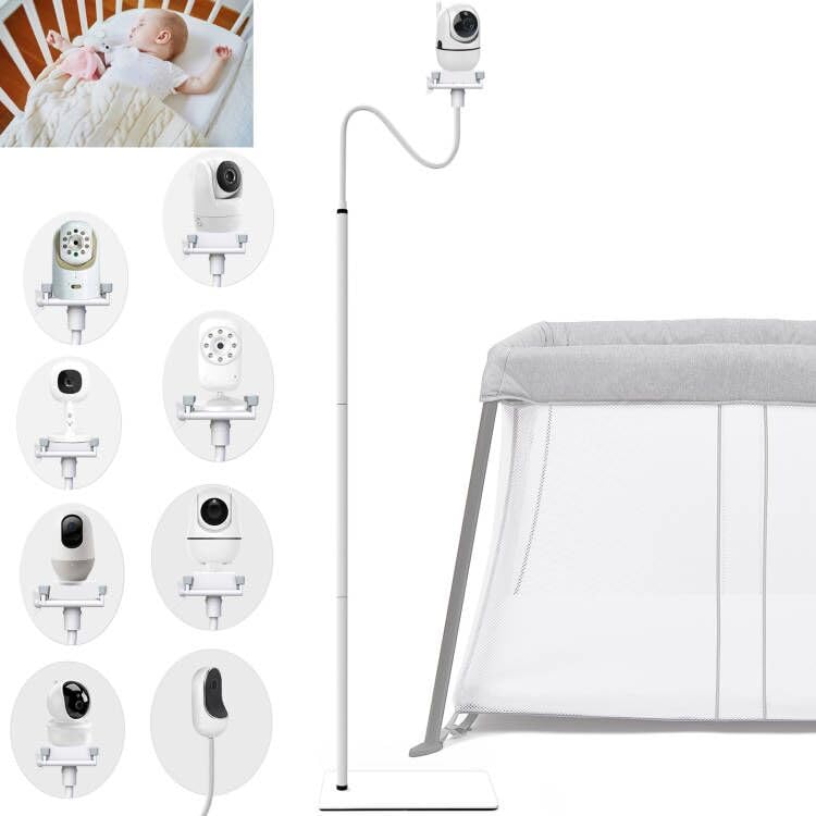 EYSAFT Baby Monitor Floor Stand Holder Mount Compactible for Nanit Pro & Flex St
