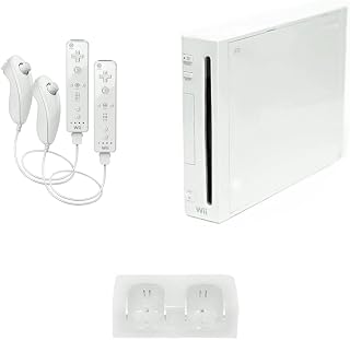 Nintendo Wii Console, White Premium Bundle [nintendo_wii] (Renewed)