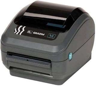 Zebra GK420d Direct Thermal Monochrome 203dpi USB Ethernet Printer GK42-202210-000 (Renewed)