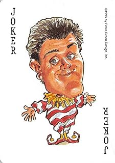Jay Leno trading card (Comedian, Tonight Show) 1996 Politicards Illustrations #JOKER