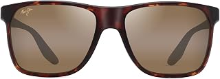 Maui Jim Pure Collection Pailolo - Gafas de sol rectangulares patentadas Polarizedplus2