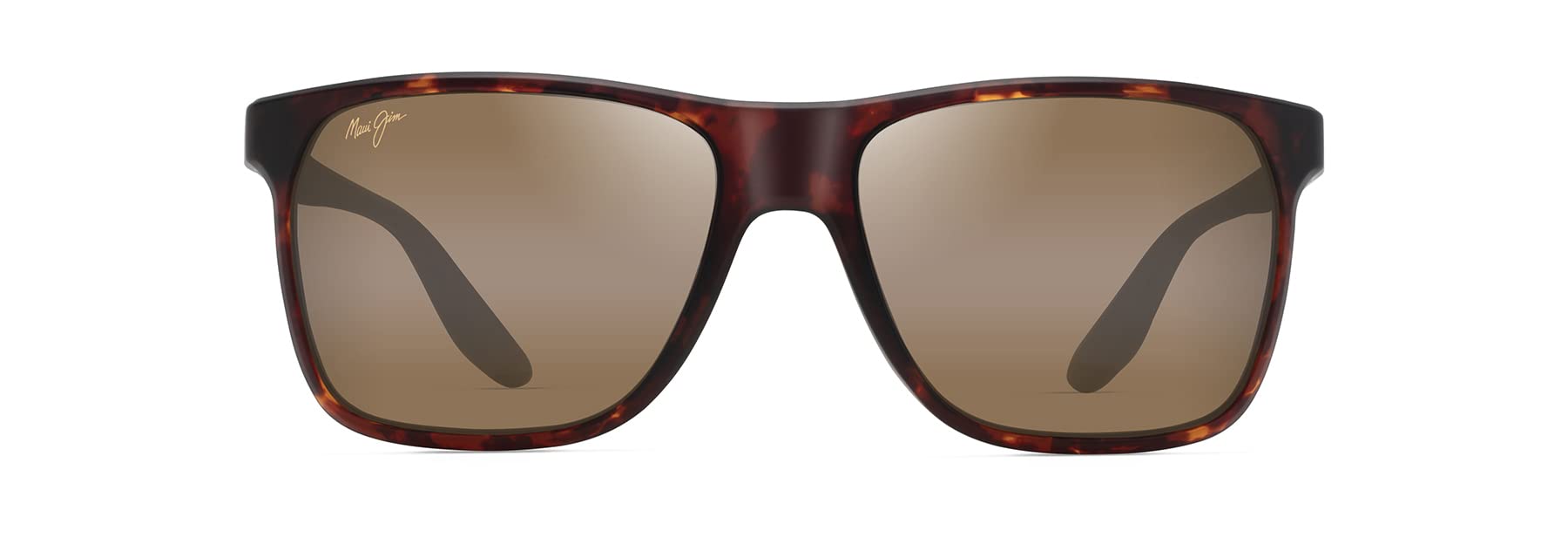 Maui Jim Pure Collection Pailolo - Gafas de sol rectangulares patentadas Polariz