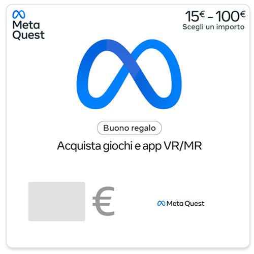 Meta Quest - for Italy - Gift Voucher via e-mail