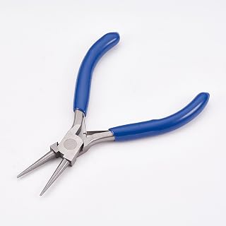 45# Carbon Steel Round Nose Pliers 12 x 8.2 x 1 cm