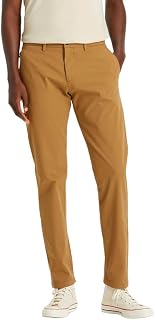 Dockers Men's Crafted Khaki Trousers, Slim Tapered