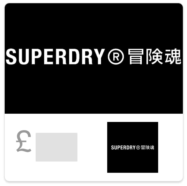 Superdry eGift Card | For redemption in UK - Delivered by Email