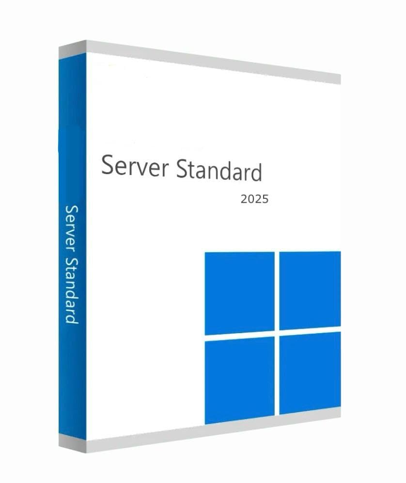 Server 2025 Standard | 1PC | Lifetime Retail Online Key | 16 Core | Delivery Via