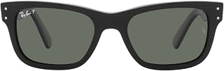 Ray-Ban Occhiali da sole rettangolari da uomo Rb2283 Mr Burbank, multicolore, 58 mm