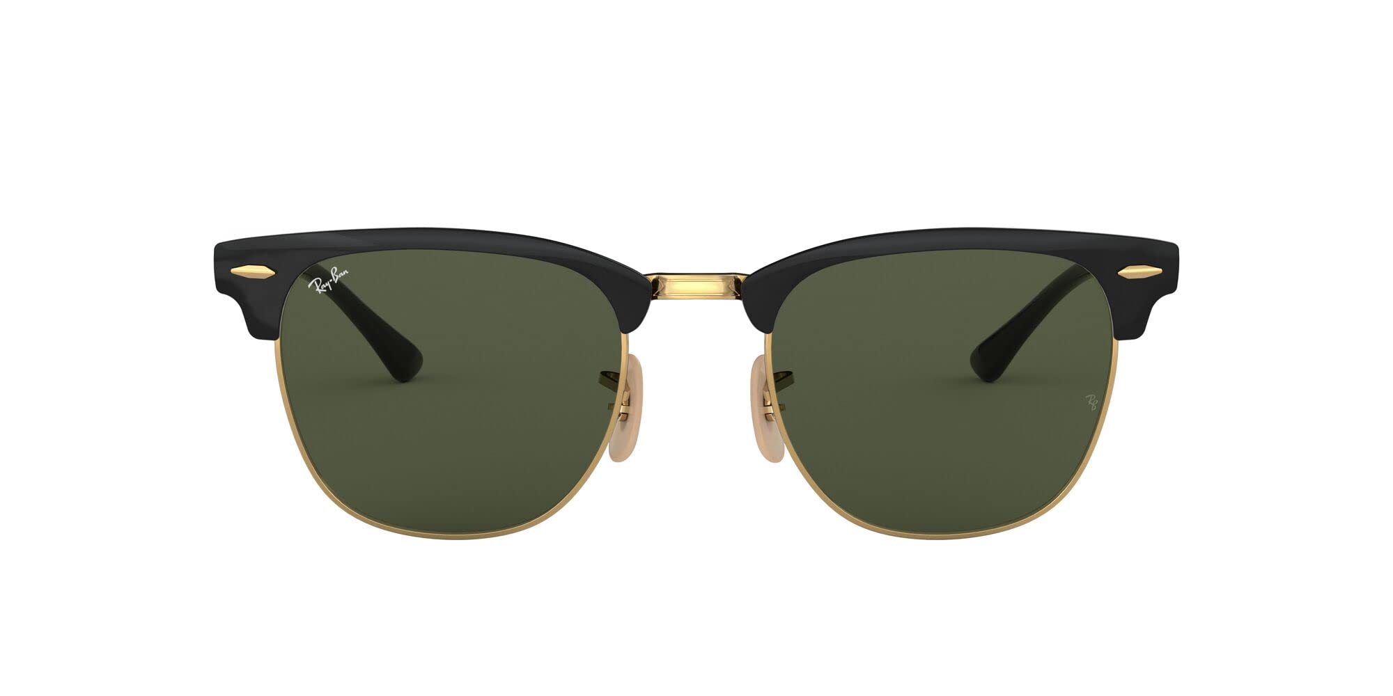 Ray-Ban RB3716 Clubmaster Metal Square Sunglasses for Men for Women