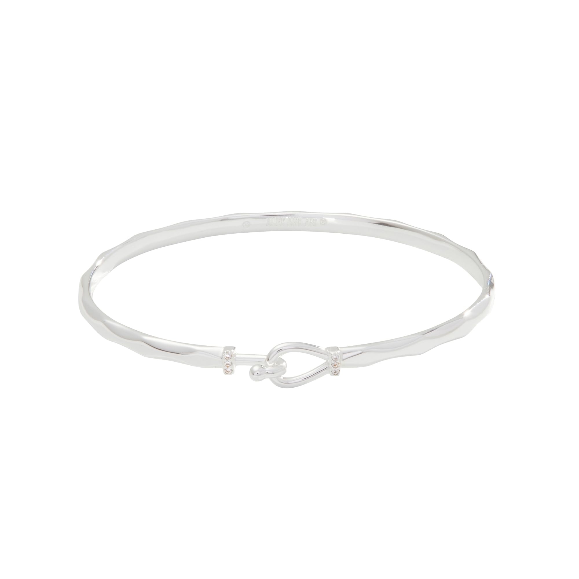 Alex and Ani Faceted Hook Tension Bracelet