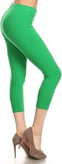 Leggings Depot Ladies High Quality Cotton Capri Pants - Ultimate Comfort for Summer