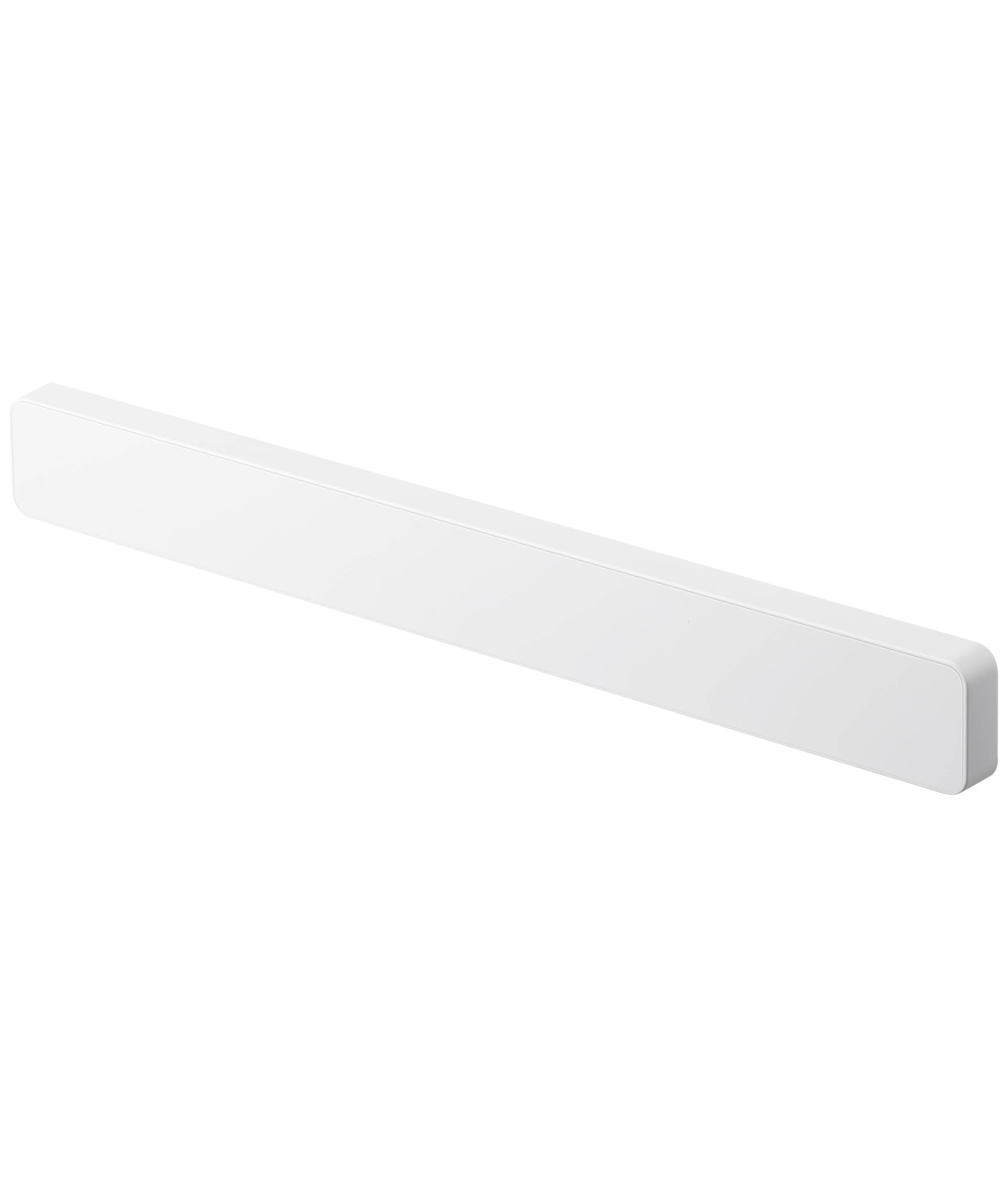 Yamazaki 5201 Magnetic & Wall Knife Holder, White, Approx. W13.8 x D0.7 x H1.6 i