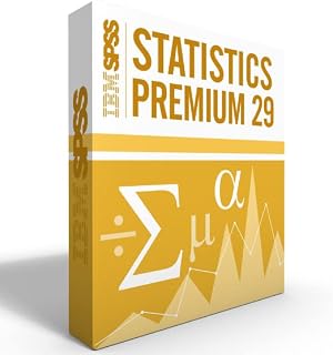 IBM SPSS Statistics Grad Pack Premium V29.0 12 Month License for 2 Computers