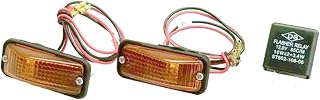 Kijima 219-5185 Motorcycle Parts Turn Signal Lamp #630 Cowl Type Amber Universal