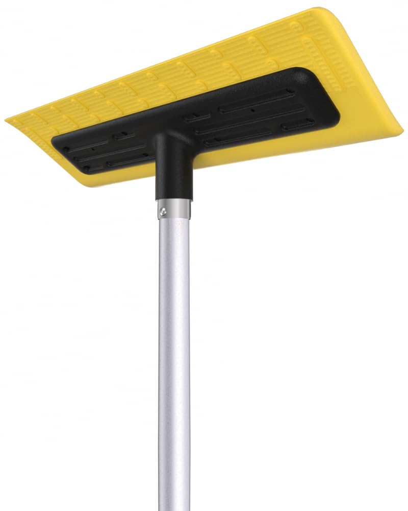 Never-Scratch SnowBuster,24-Foot Snow Roof Rake,EVA Soft Foam Pad Snow Removal T