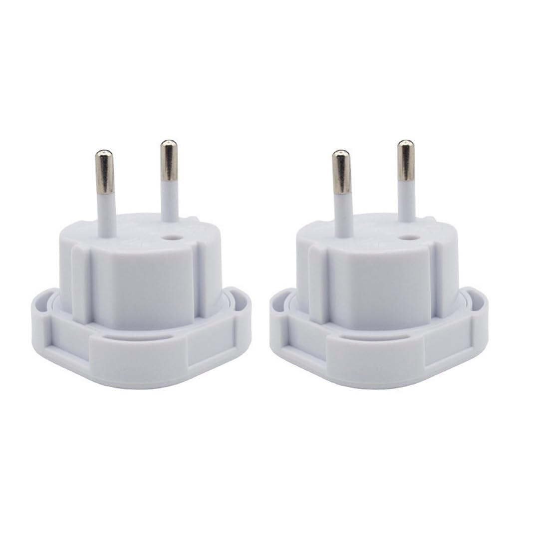 Double Dragon EU Travel Plug Adapter | UK 3 PIN to European 2 PIN Plug Converter