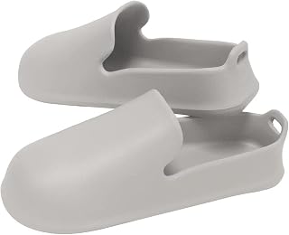 Marna Easy Storage Bath Slippers (with Hook Holes), Bath Boots, Bathroom Cleaning (Non Slip, Bath Shoes) Floating Storage