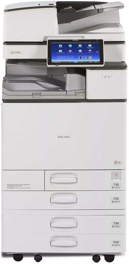 Ricoh Aficio MP C5504 Color Laser Multifunction Copier - 55ppm, Copy, Print, Sca