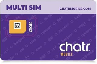chatr Prepaid Wireless SIM Card | Activate in Minutes | Canada-Wide Coverage | Keep Your Number | No Credit Check Required | BYOD Ready | Powered by the Rogers Network