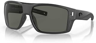 Costa Del Mar Mens Diego Rectangular Sunglasses