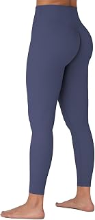 Sunzel Sunzfly Hidden Butt Scrunch Workout Leggings for Women, Butt Lifting High Waisted Gym Yoga Pants with Tummy Control 25" Ash Blue Medium