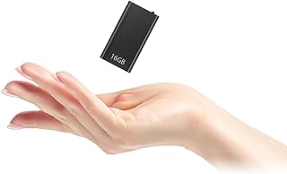 16GB Digital Voice Activated Recorder,Voice Recorder AI-Intelligent Noise Reduction & USB-C, Making it Ideal for Classrooms, Meetings, and Interviews, with a Recording Time of Up to 192 Hours
