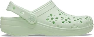 Crocs Unisex Kids Classic Floral Cut Out Clog TClog
