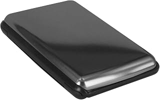 Aluminum Alloy Card Holder RFID Blocking Card Holder for Men Women, grey, RFID Blocking Card Holder with Aluminum Alloy Sleeve
