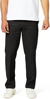 Dockers Big & Tall Classic Fit Signature Khaki Lux Cotton Stretch Pants - Pleated (Regular and Big & Tall) - Men's Casual Pants