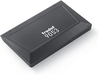Trodat Stamp Pad 9053, Black, for Manual Stamps – Size 160 x 90 mm