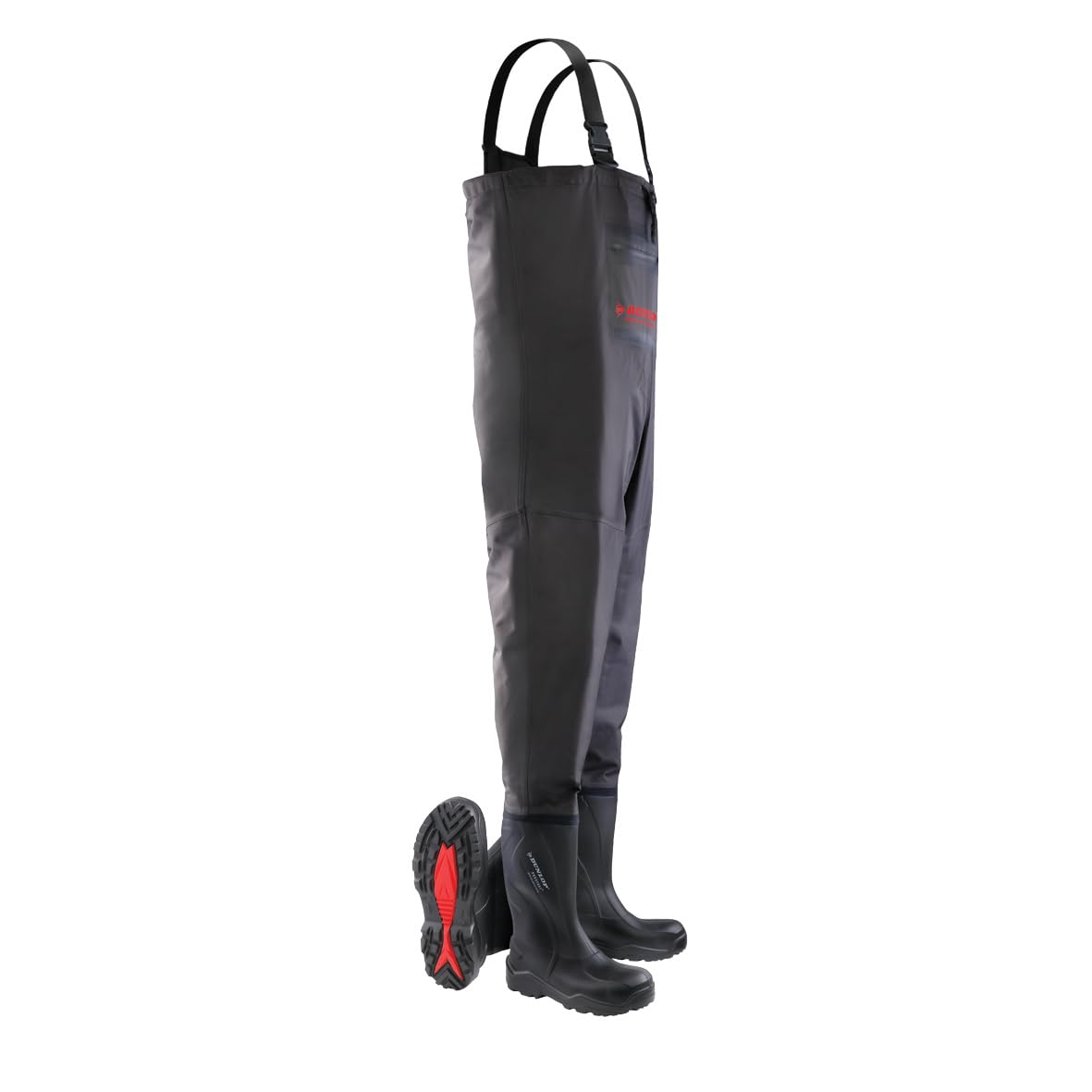 DUNLOP FieldPro Full Safety Wellington Green