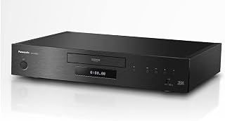 Panasonic DPUB9000 4K Ultra HD Blu-ray Player with HDR10+ and Dolby Vision Playback, Black