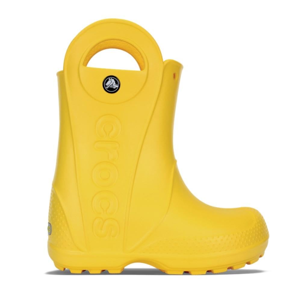 Crocs Handle It Rain Boot 12803-730, Unisex Boat Shoes, Children and Boys