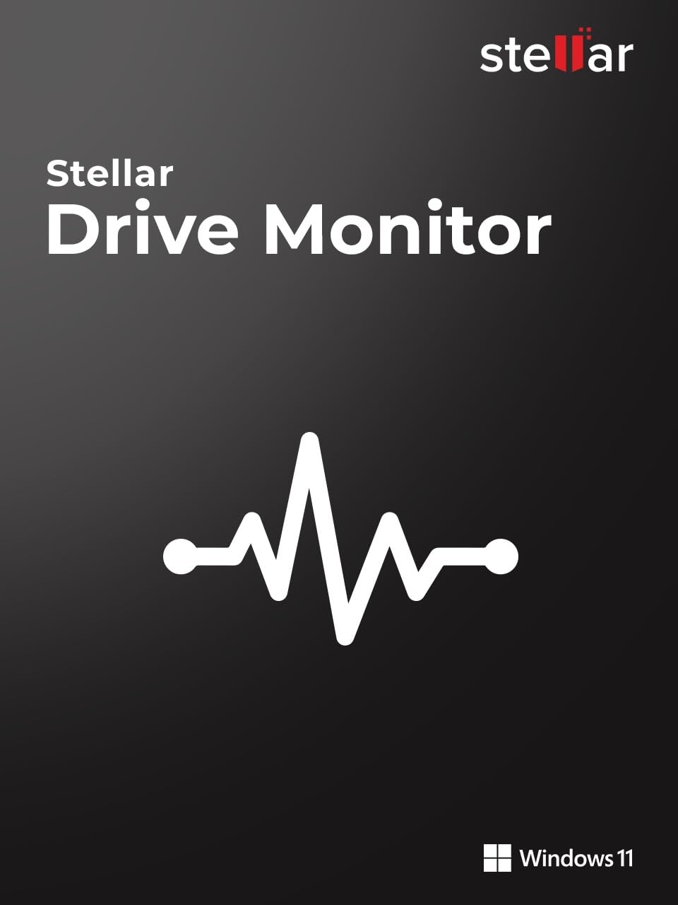 Stellar Drive Monitor 11 - Advanced Drive Health Monitoring Software | Standard 