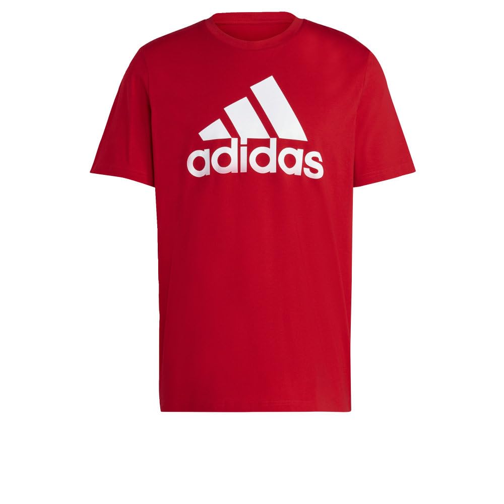 Adidas Essentials Big Logo Single Jersey Tee Men's T-Shirt