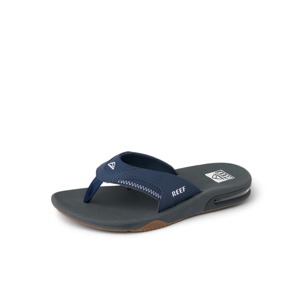 Reef Women's Sandy Black/Blue/Pink Toe Separator Sandals