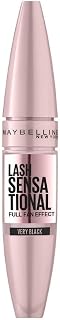 Maybelline New York Sensational Volumizing Eyelash Mascara Fan Effect on Eyelashes, Very Black, 10 ml