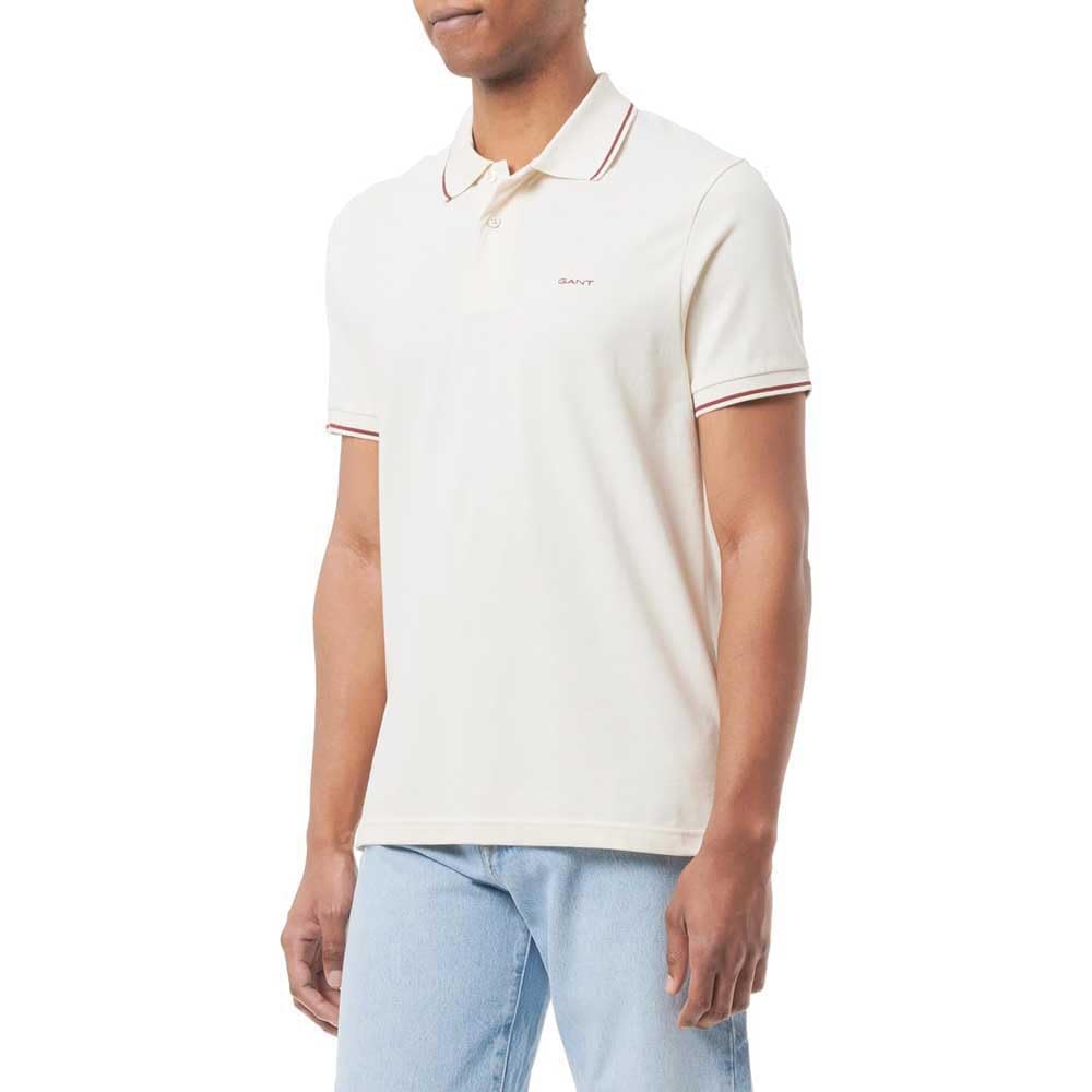 GANT Tipping SS Pique Polo Shirt Men (Pack of 1)