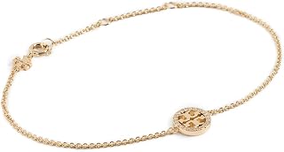 Tory Burch Women's Delicate Icon Pavé Chain Bracelet