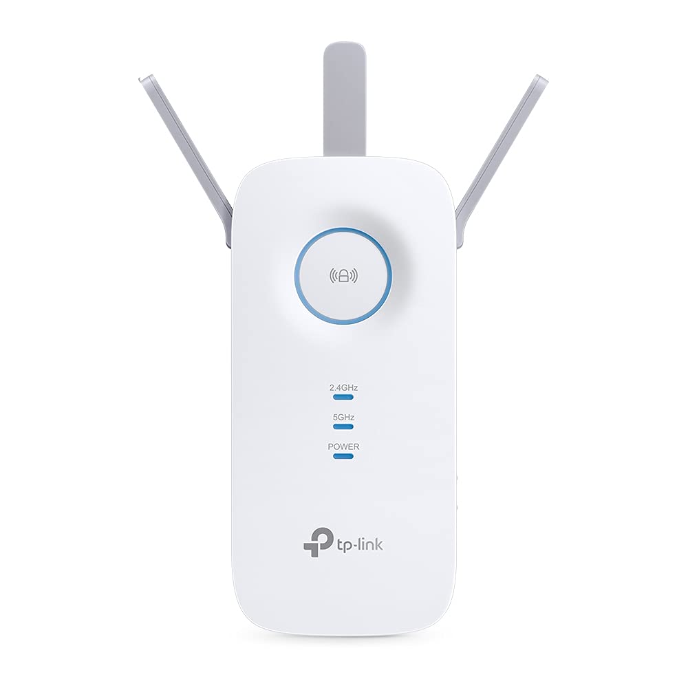 TP-Link RE550 AC1900 WiFi 5 Repeater, Dual Band, 1 GE Port, EasyMesh | WiFi Sign