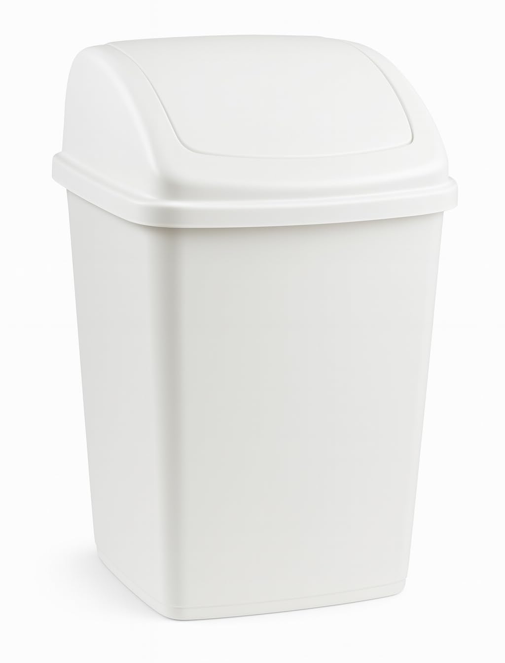Best House | Swing Bin 35 Liters | White | 1 Pc | Waste Bin, Durable, Lightweigh