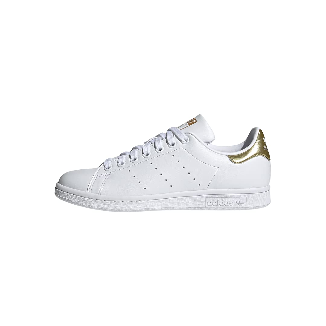 adidas Originals Stan Smith Women's Trainers, White Cloud White Cloud Gold Metal