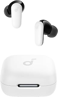 soundcore by Anker P30i Noise Cancelling Earbuds (Renewed) | Strong and Smart Noise Cancelling, Powerful Bass, 45H Playtime, 2-in-1 Case and Phone Stand, IP54, Bluetooth 5.4