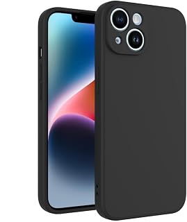 for iPhone 13 Case Black, Scratch Resistant with Soft Touch, Slim Thin Phone Cover for iPhone 13 6.1 inch