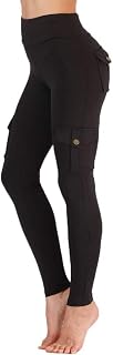 Nuofengkudu Women's Military High Waist Sports Trousers Pockets