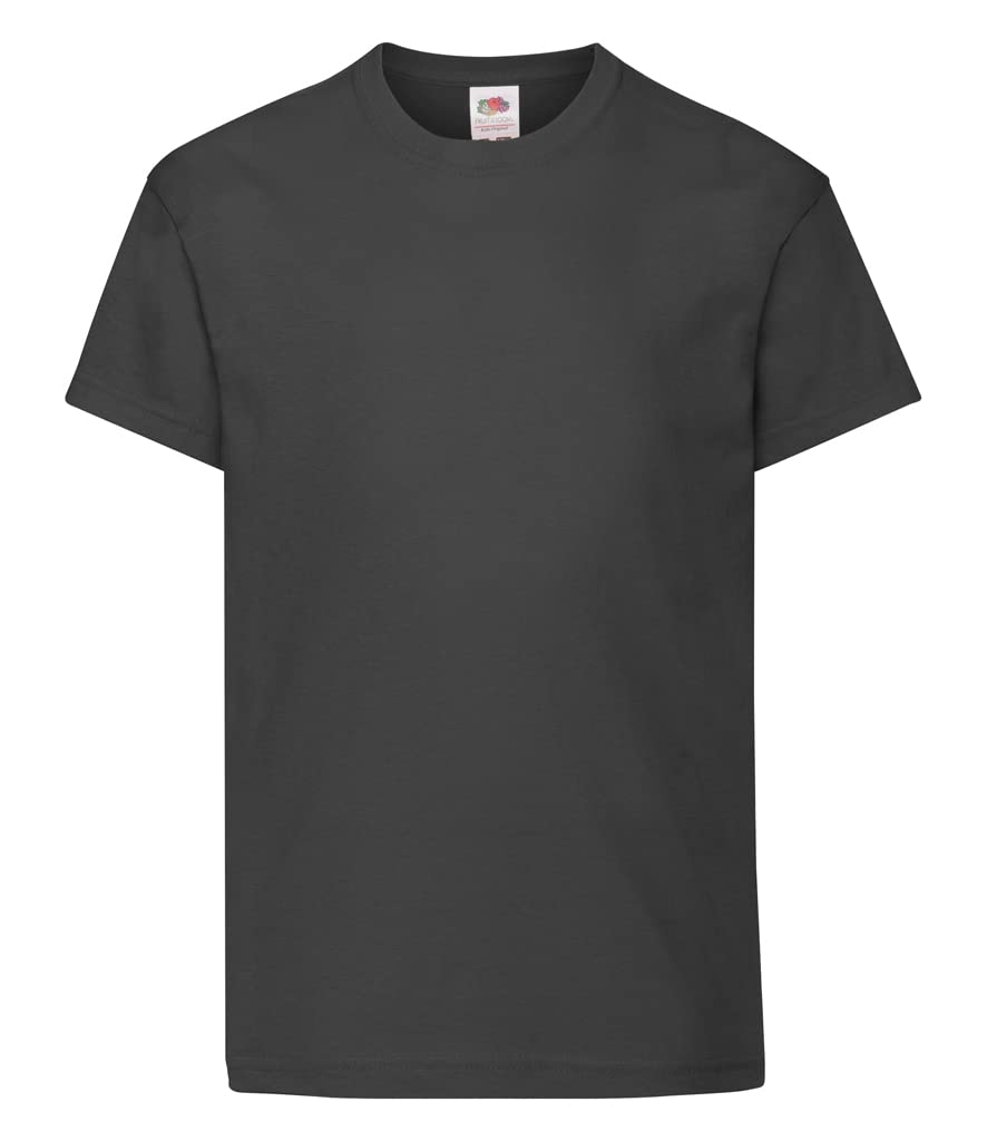 Fruit of the Loom Boy's Valueweight T Kids T-Shirt (Pack of 2)