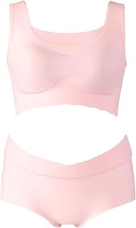 Wacoal MATERNITY GOCOCi Maternity and Postpartum Non-Wire Half Top, Comfortable to Wear, Less Stuffy, Large Size, Nursing Compatible, Sweat Absorbent and Quick Drying (Fabric) MMS747 Women's