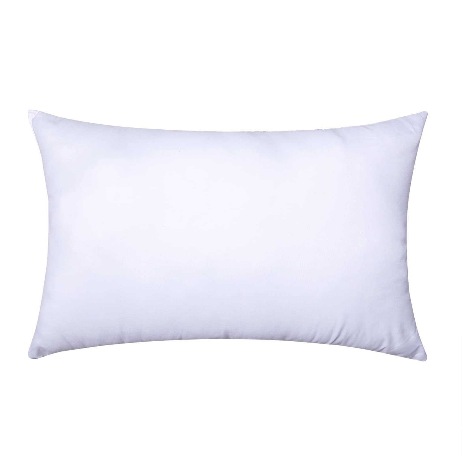 MIULEE 12x20 Pillow Insert, Throw Pillow for Couch Sofa Bed | Premium Virgin Fil