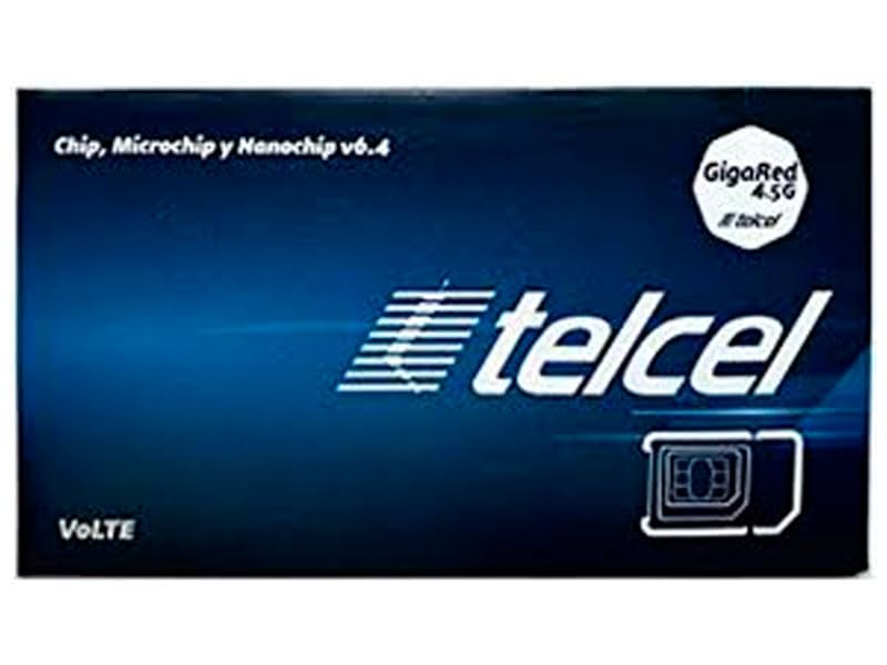 Telcel 5G Lada CDMX Chip