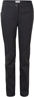 Craghoppers Women's Kiwi Pro II Trousers with 4 Pockets and Water Repellent Finish, Stretchable, Hard Wearing & Sun Protection - Perfect for Outdoor, Walking, Camping & Hiking Grey